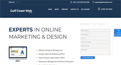 Desktop Screenshot of gulfcoastweb.com